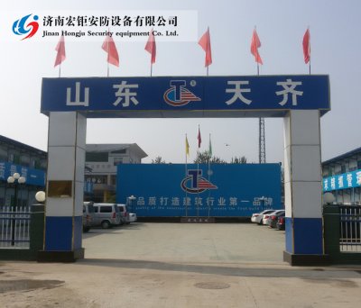 建筑工地大門,鋼筋防護棚 